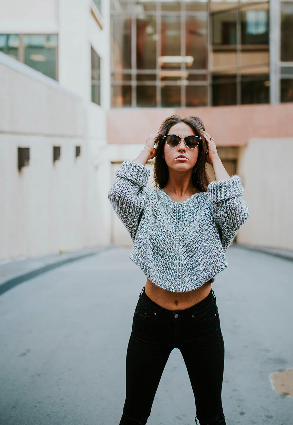 Off-the-shoulder jumper - Imagen 2