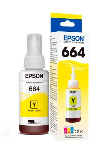 BOTELLA TINTA EPSON 664 AMARLLO