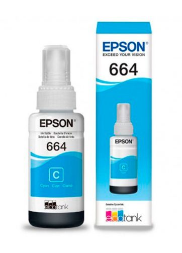 BOTELLA TINTA EPSON 664 CIAN
