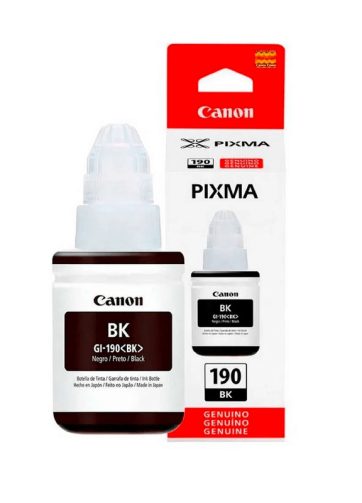 Botella de tinta CANON GI-190 Negra