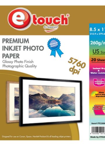 PAPEL FOTO CARTA 260GR