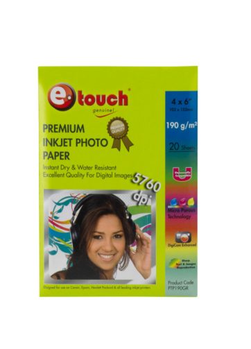 PAPEL FOTO 4X6 190GR