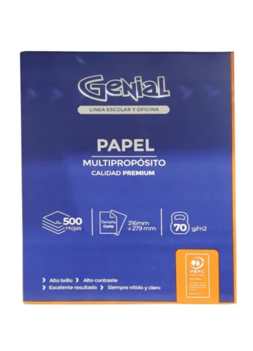 RESMA PAPEL BOND CARTA