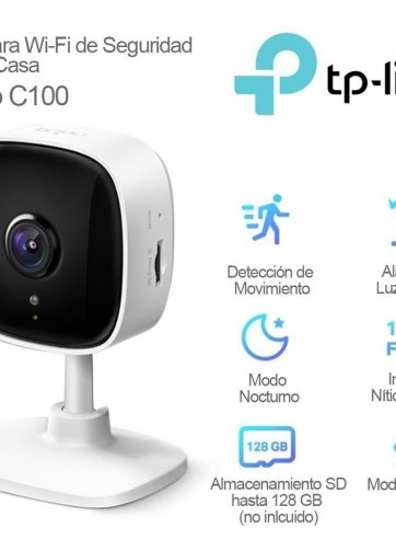 TAPO C100 CAMARA VIGILANCIA INTERIOR