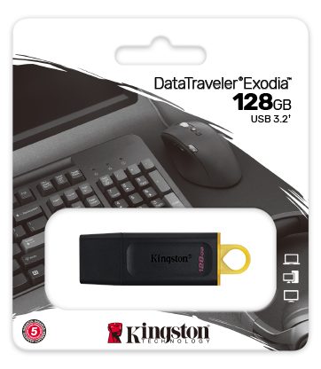 MEMORIA USB 128GB KINGSTON DT EXODIA