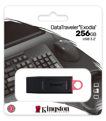 MEMORIA USB 256GB KINGSTON DT EXODIA