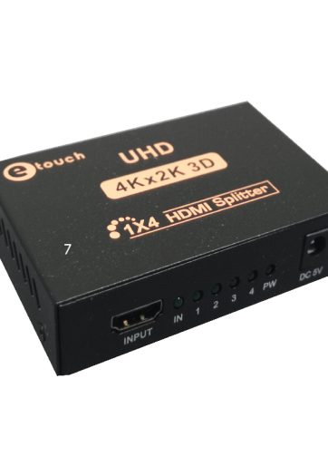 SPLITER E-TOUCH HDMI 4 PUERTOS