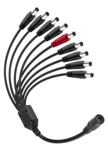 CABLE PODER CCTV 8 CAMARAS STEREN