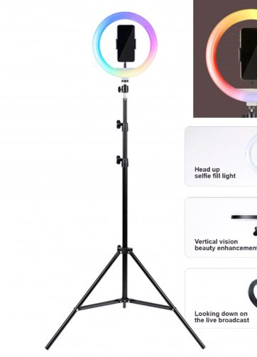 TRIPODE PARA CELULAR CON ARO LUZ HAVIT ST7026